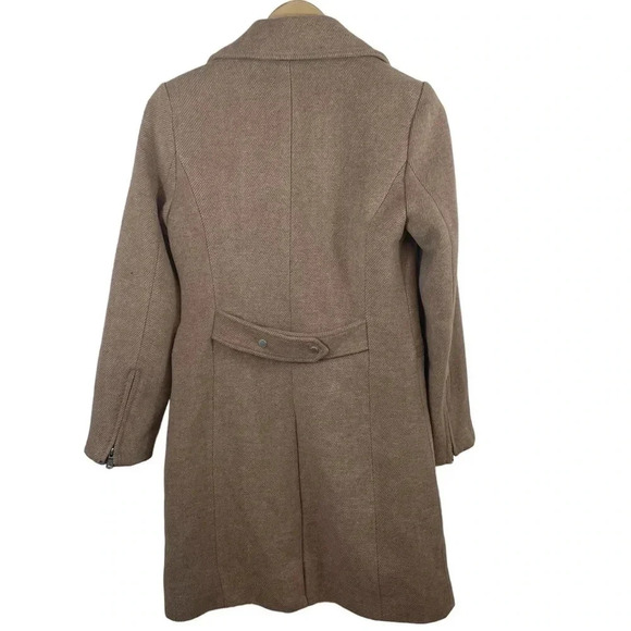 Avec les Filles Moto Twill Wool Blend Coat - Picture 11 of 15